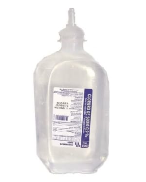 Cloruro De Sodio 0.9% x 500 mL Suero Fisiologico Lab Fresenius Kabi